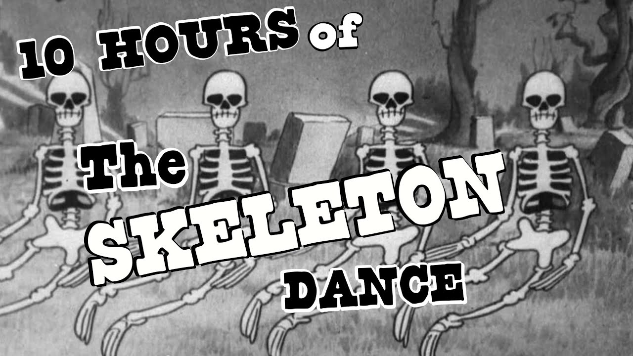 10 Hours of skeletons dancing in 