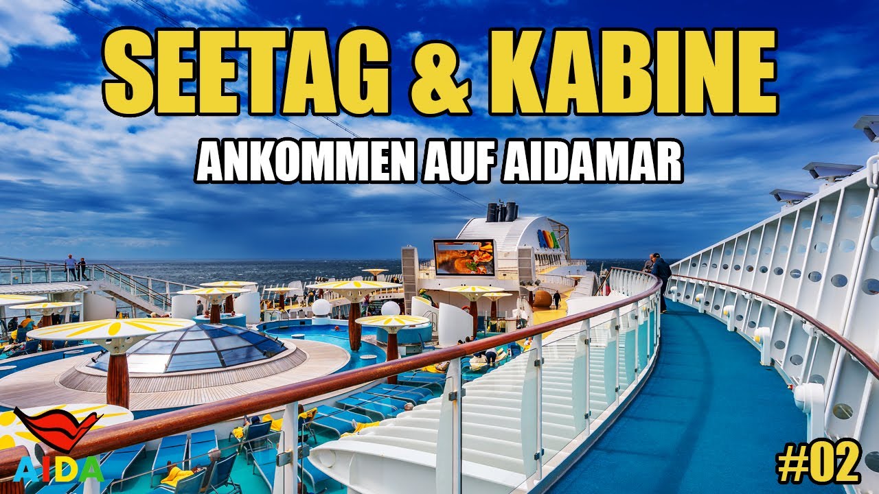AIDAmar St&auml;dte der Ostsee &ndash; Seetag: Kabinenrundgang & erste Eindr&uuml;cke