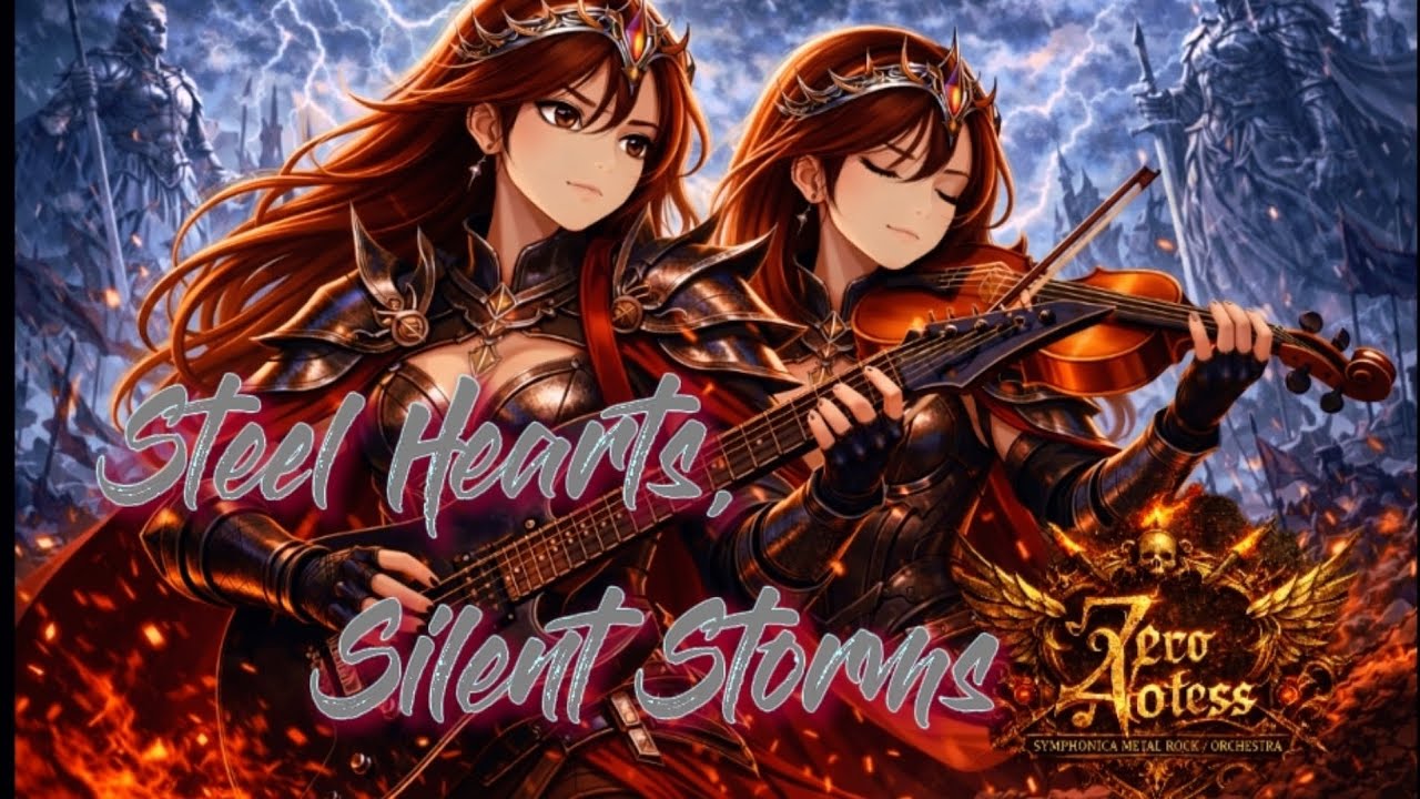 Steel Hearts, Silent Storms - Epic Violin Symphonic Metal Rock | Battle Soundtrack for Training
