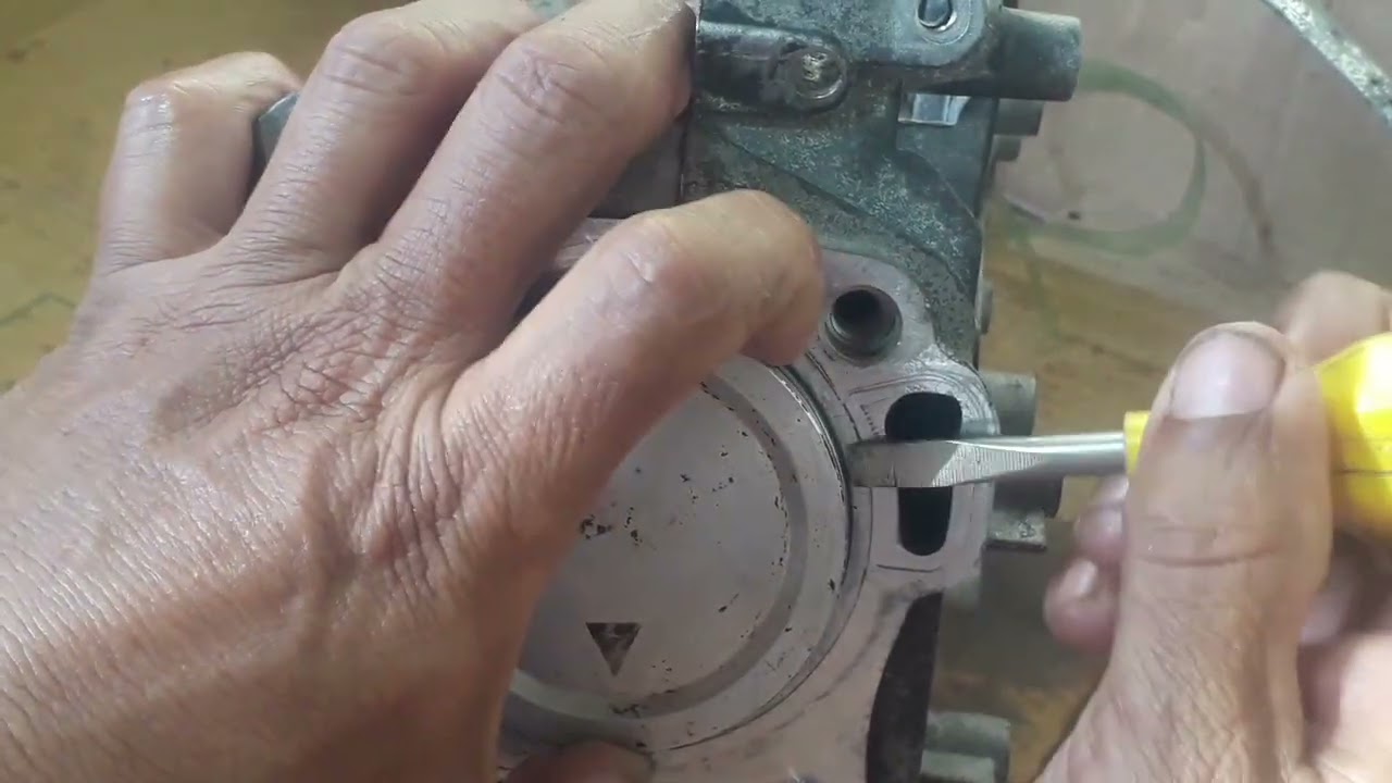 como colocar o pistão na camisa do motor estacionario 7hp, 6.5hp 5.5hp!
