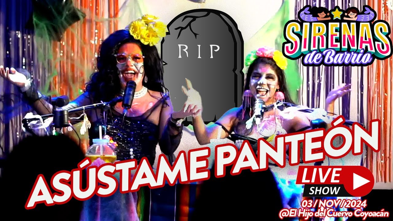 🚨🚨ESPECIAL EN VIVO Pt.1 - Sirenas de Barrio - Asústame panteón 🪦