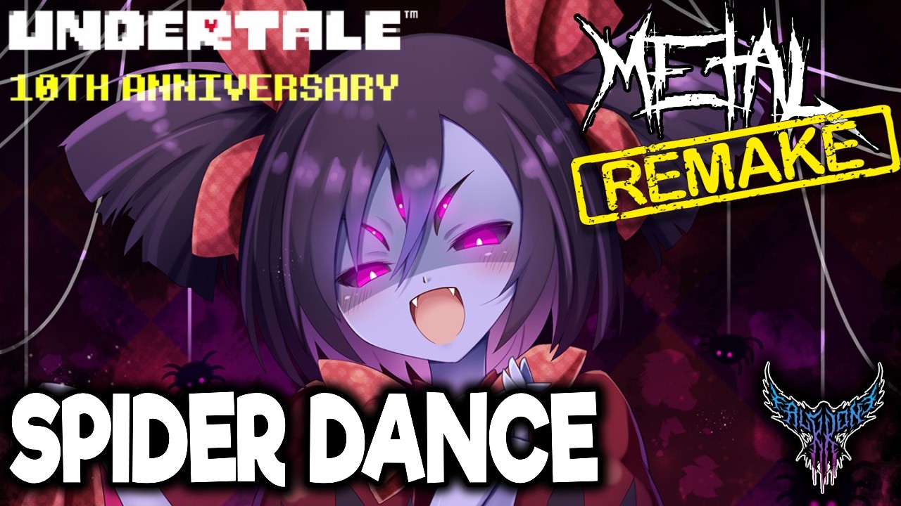 UNDERTALE Anniversary - Spider Dance 【Intense Symphonic Metal Cover】