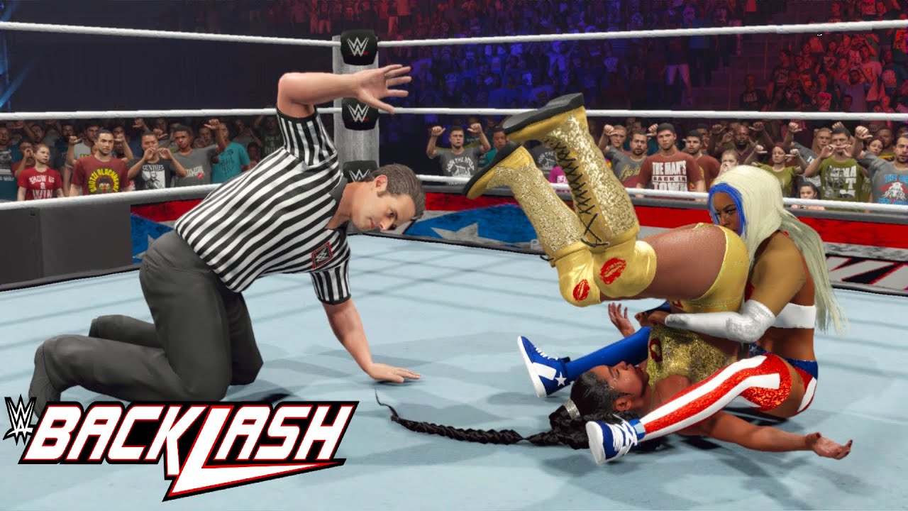 WWE 2K23 BIANCA BELAIR VS ZELINA VEGA FOR THE RAW WOMEN'S CHAMPIONSHIP BACKLASH
