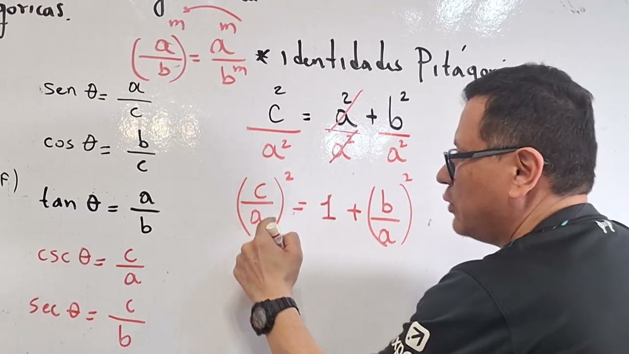 Trigonometria: definicion de identidsdes reciprocas, cociente y pitqgoricaa | parte 3