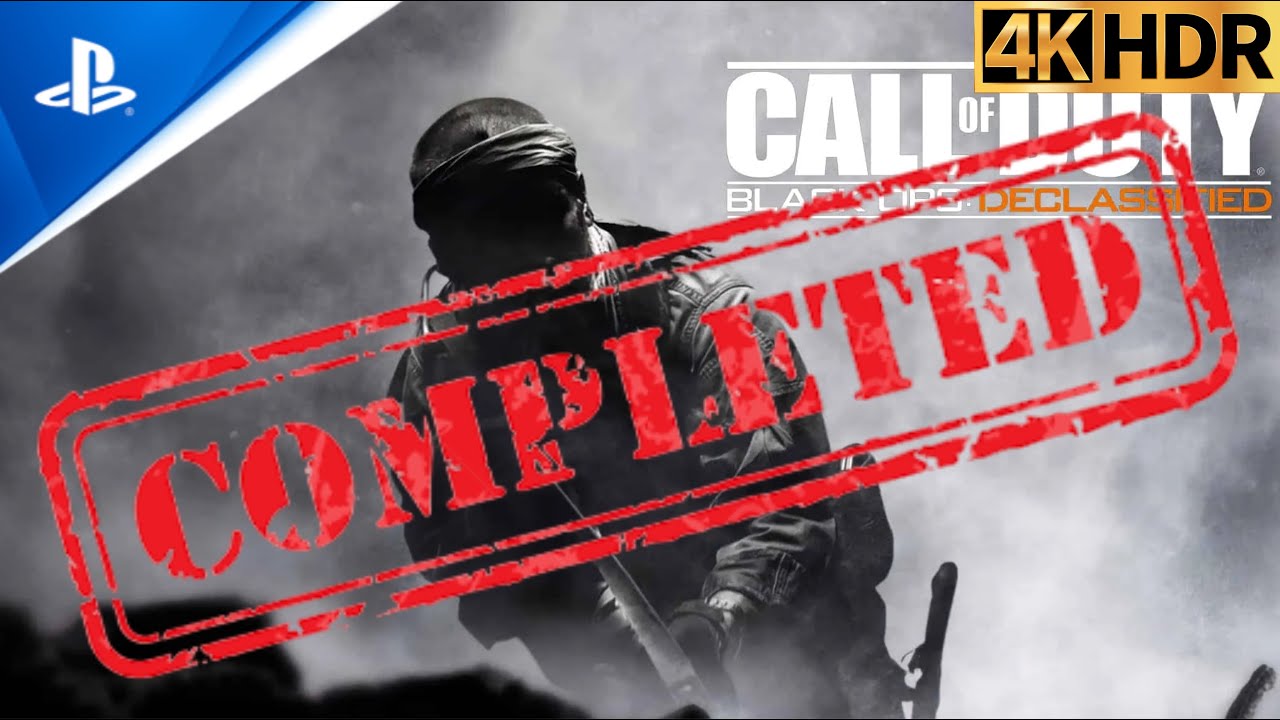 CALL OF DUTY: BLACK OPS DECLASSIFIED (FULL CAMPAGIN  WALKTHROUGHGAMEPLAY – NO COMMENTARY – 4K HDR)