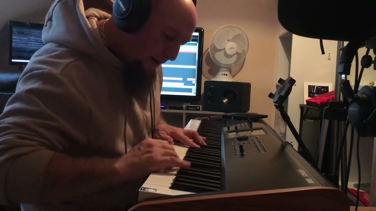 (  ben clavieriste )new compo mixing drum metal with cinematic music