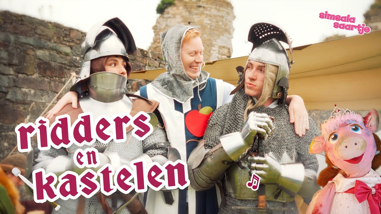 Simsala Saartje - Ridders en kastelen (Officiële videoclip)