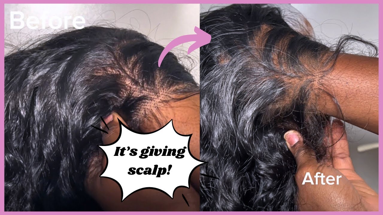 HOW TO MAKE SYNTHETIC WIG LOOK NATURAL✨