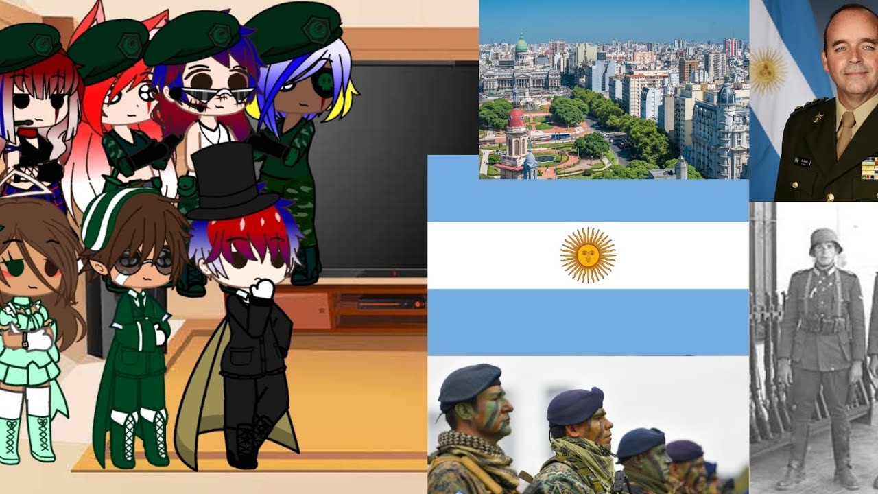 countryhumans react to Argentina 🇦🇷