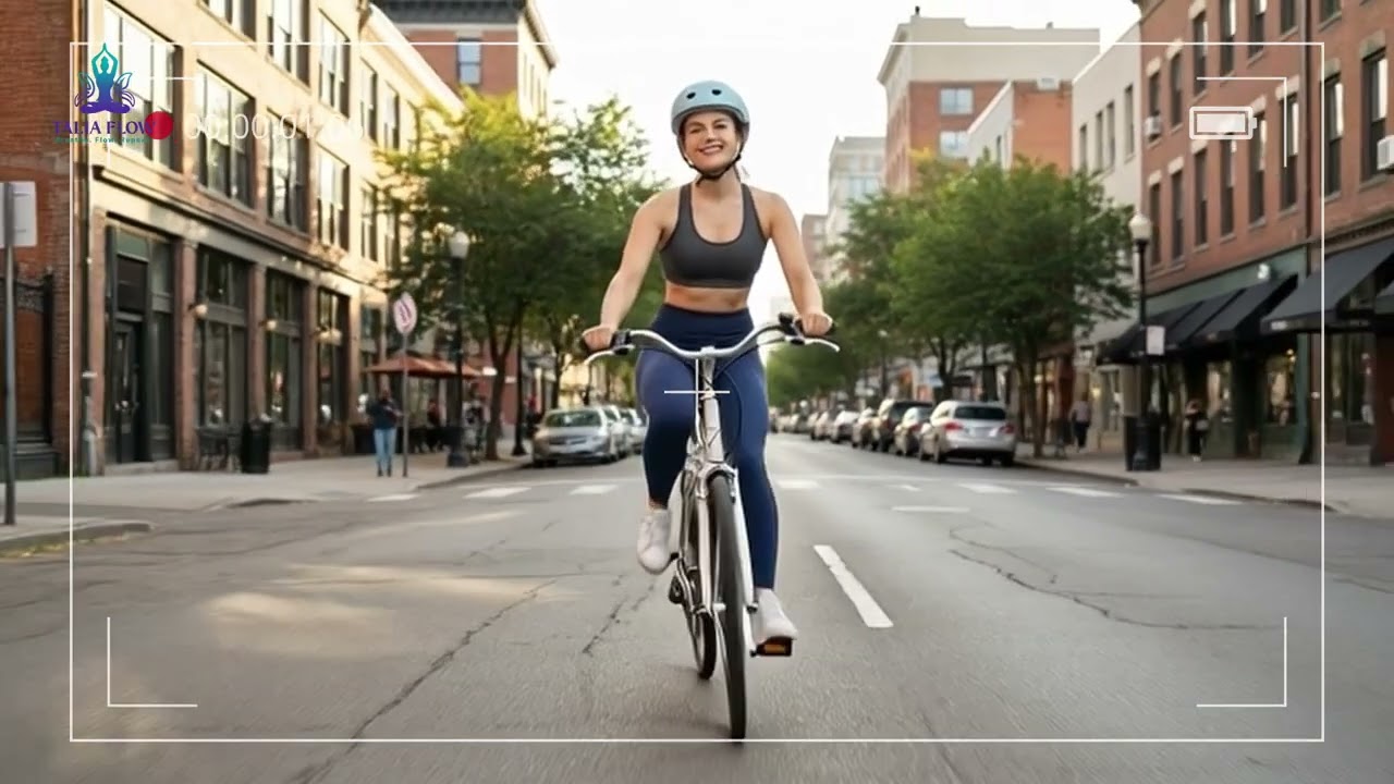 Breathe. Flow. Repeat. — Bike Reset Ride 🚴‍♀️🌿| Talia Flow