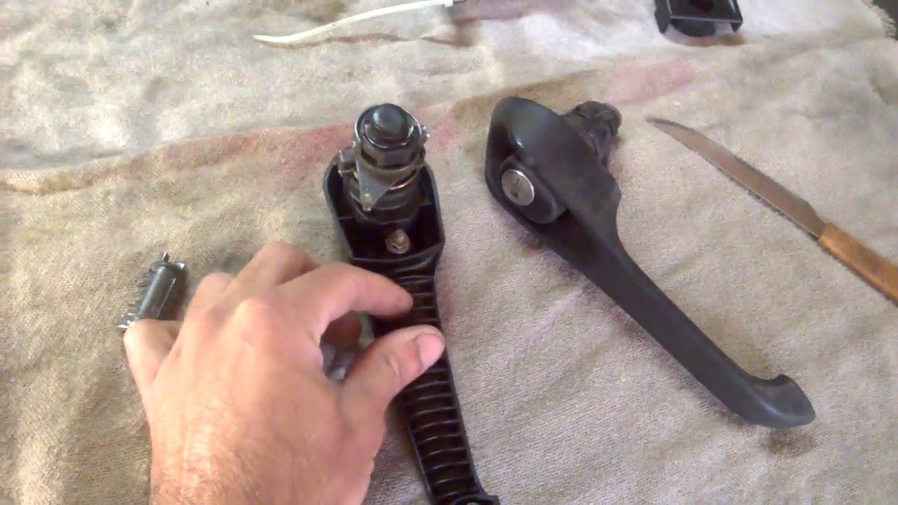 Troca do cilindro da maçaneta.