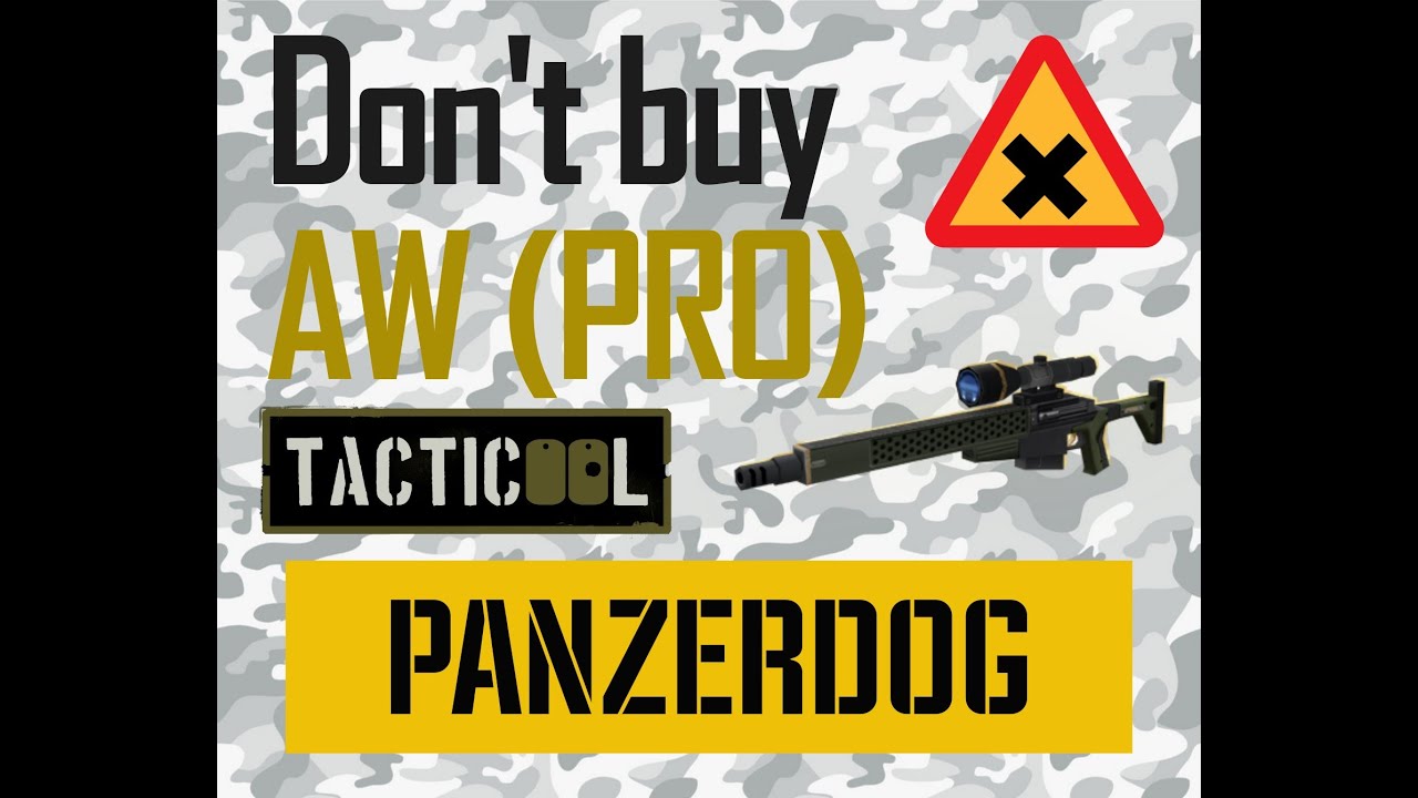 Tacticool Game - Why you should not buy AW (PRO) sniper