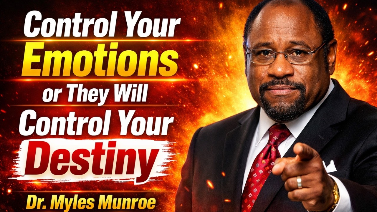 Control Your Emotions or They Will Control Your Destiny - Dr. Myles Munroe Motivation