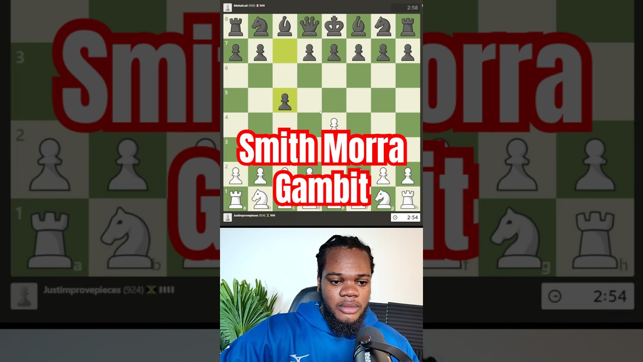 Гамбит Смита Морры #chesscom #chess #chesstips #chesstricks