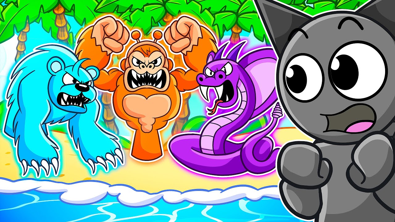 SPRUNKI ANIMAL KINGDOM! (Cartoon Animation)