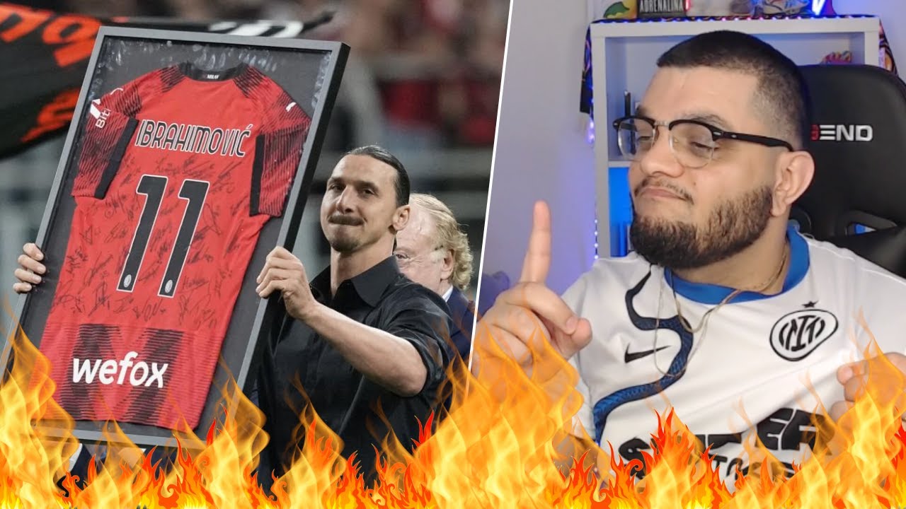 San Siro's final tribute to 𝙕𝙡𝙖𝙩𝙖𝙣 𝙄𝙗𝙧𝙖𝙝𝙞𝙢𝙤𝙫𝙞𝙘́ (GODBYE ZLATAN) REACTION!!! 😔