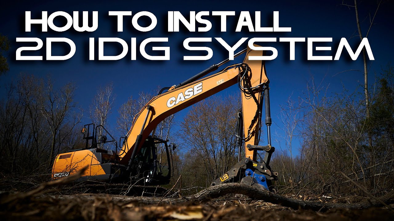 How to Install iDig System // iDig System // iDig 2D System// iDig 2D Excavator Grade Control System