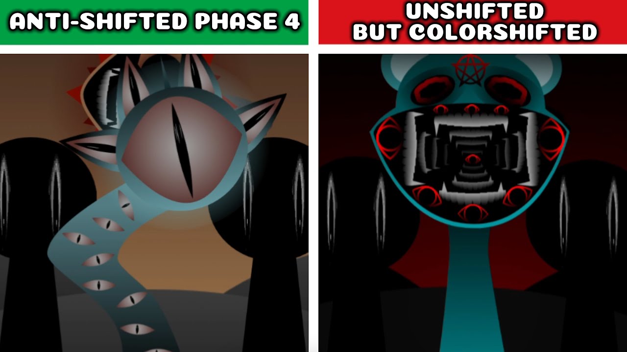 Incredibox Sprunki Anti-Shifted Phase 4 — Original vs Unshifted But Colorshifted: Who Takes The Win?
