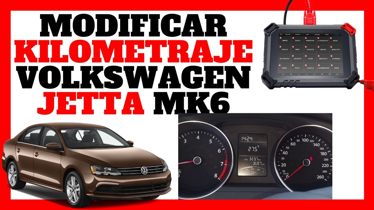 ✅Como cambiar y bajar el Kilometraje de #Volkswagen #Jetta mk6 con X100 PAD 2? ✅ Método 100% Útil ✅