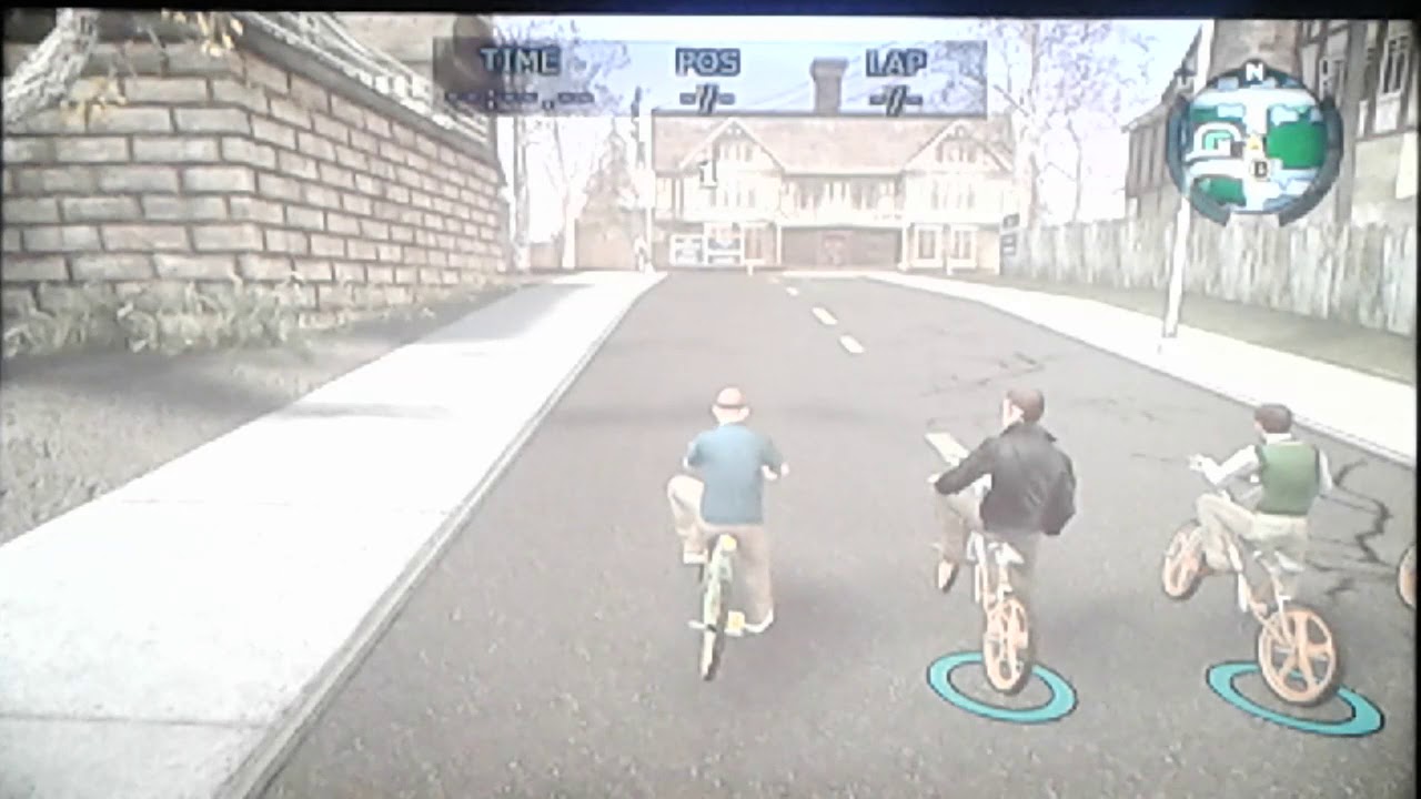 Bully: Scholarship Edition - All Bullworth Vale Bike Races (1st Place)