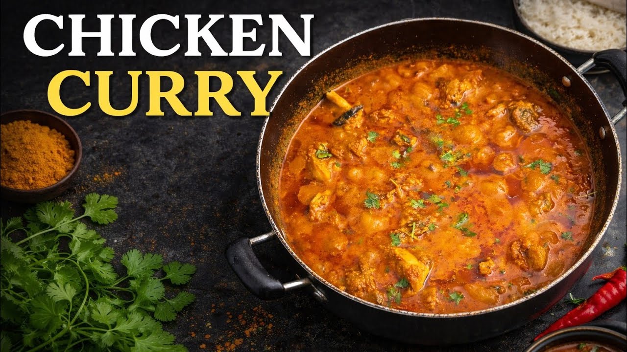 Home Made Chicken Curry | Simple & Tasty Recipe
