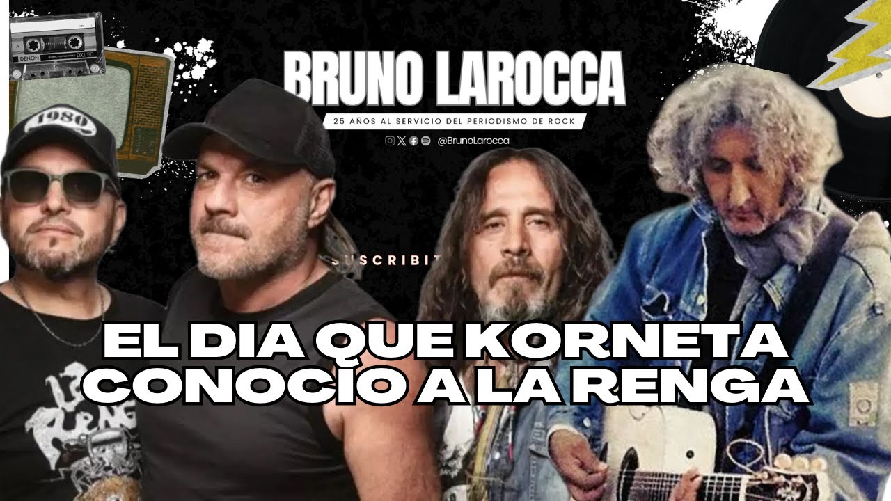 El día que Korneta de Los Gardelitos conoció a Tete de La Renga, contado por Eli Suárez