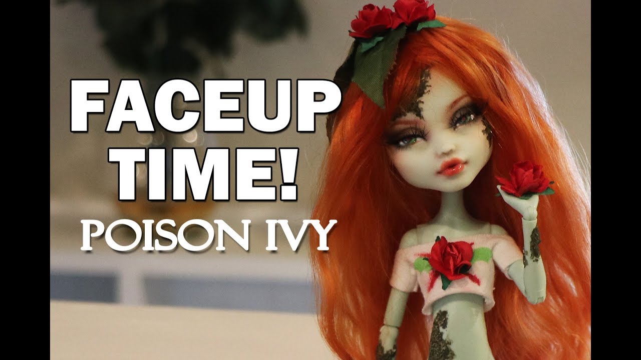 Faceup Time! (Lite) Poison Ivy Monster High OOAK Doll