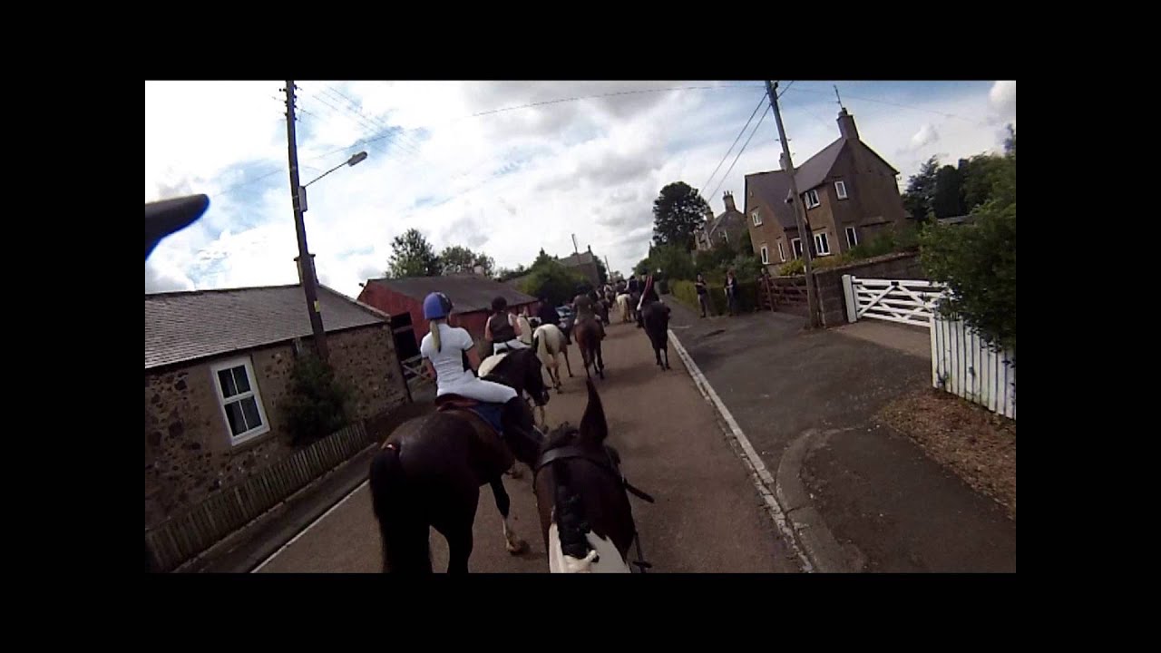 Flodden Cavalcade 2013 part 3 (Head cam)