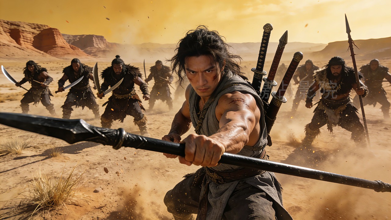 Kung fu film! Underestimated slave is a supreme master,sweeping through enemy ranks with no one left