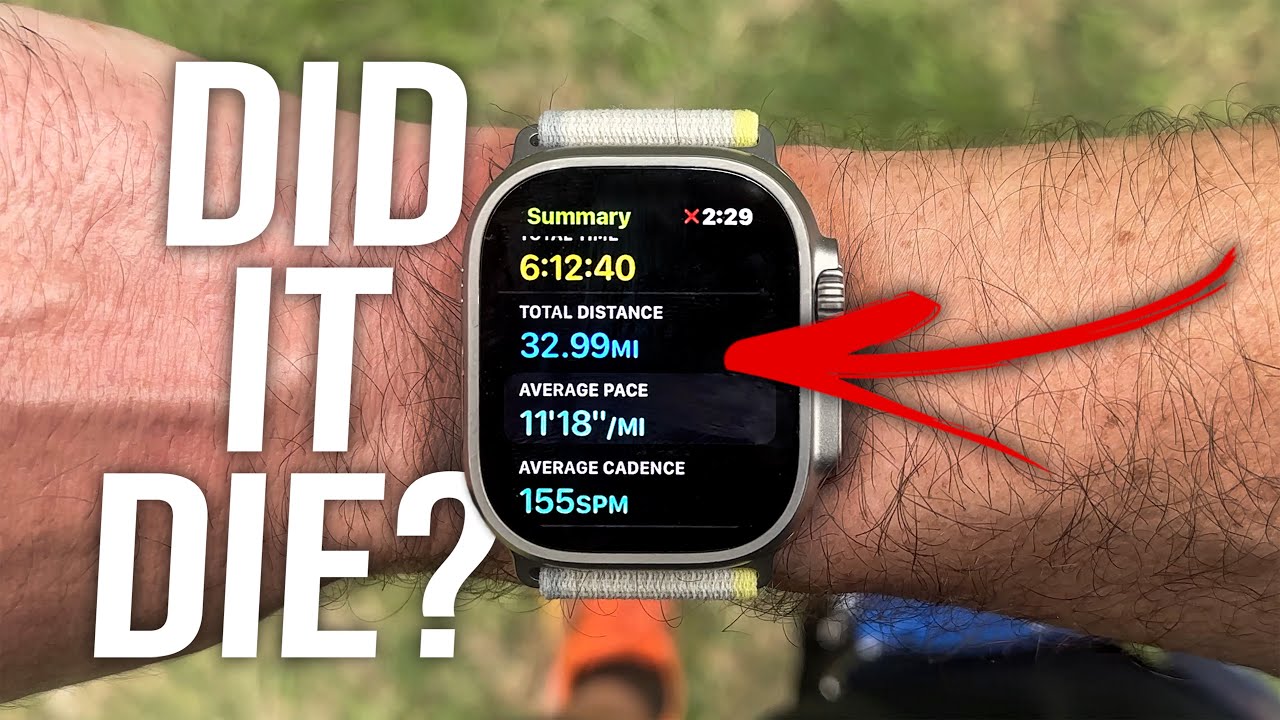 Я пробежал ультрамарафон с Apple Watch Ultra! — Вот что я узнал...