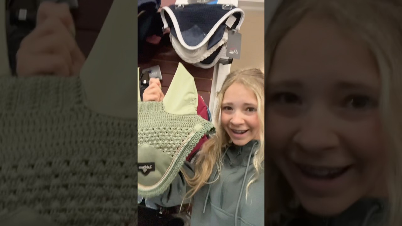 POV going to a tack store 