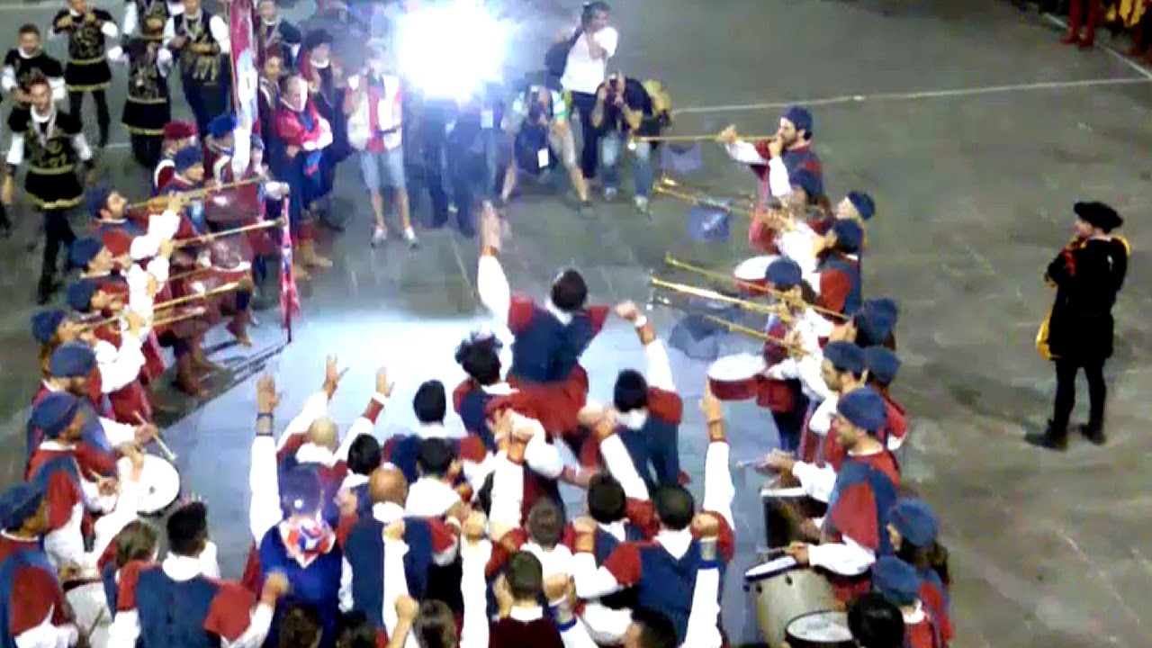 Palio Sbandieratori Quintana 2015 Premiazione Sestieri e consegna Palio ai vincitori 5 Luglio 2015