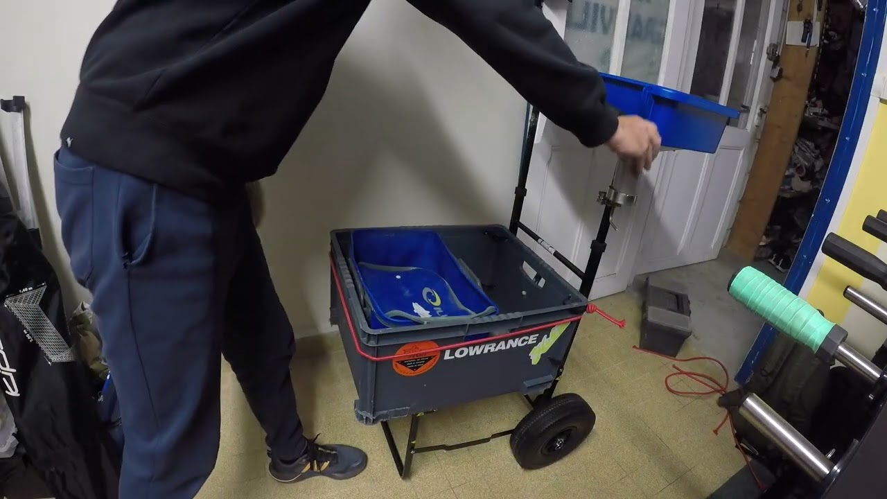 Mon chariot de surfcasting