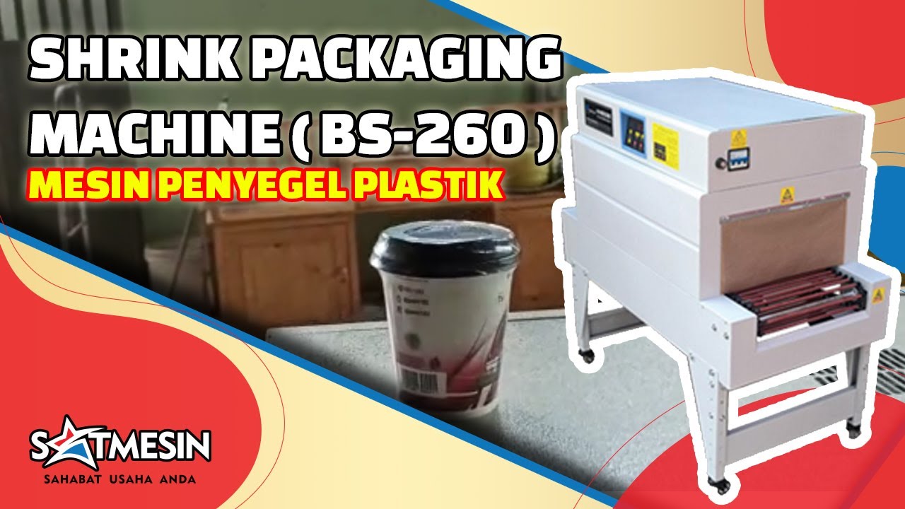 Shrink Packaging Machine BS-260 / MESIN PENYEGEL PLASTIK