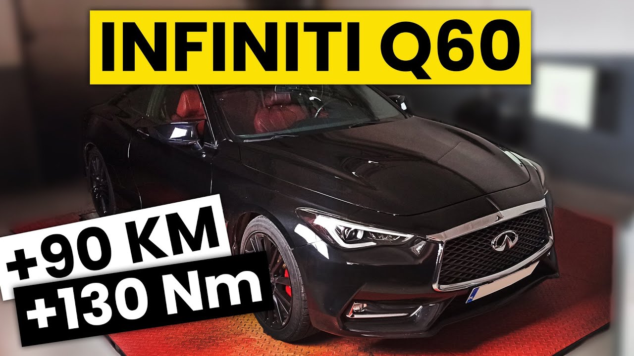 Czy spełnimy marzenie o 500HP? Stroimy Infiniti Q60 Red Sport 3.0 Twin Turbo.