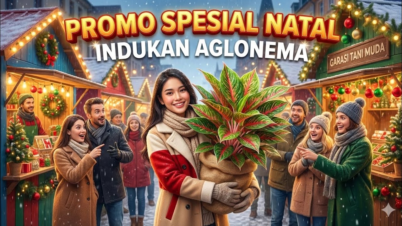 PROMO SPESIAL NATAL INDUKAN AGLONEMA #review #aglonemalokal 