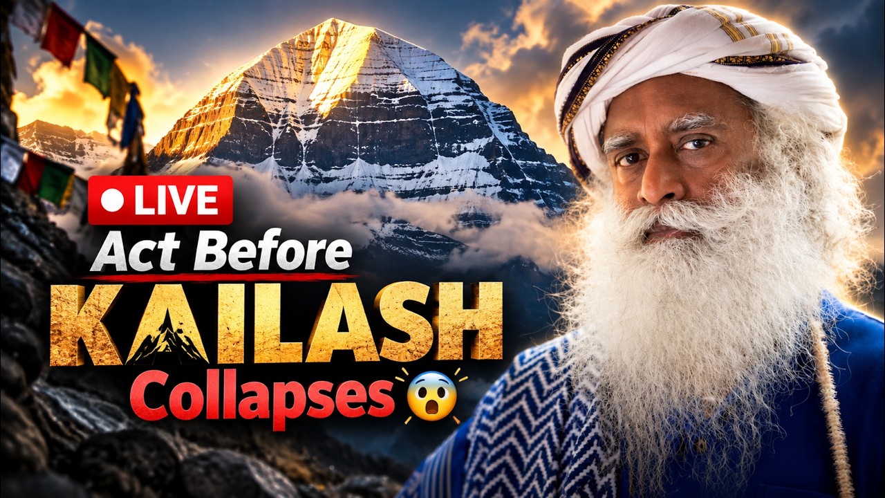 🔴LIVE | Sadhguru&rsquo;s WARNING to Governments | Before KAILASH Collapses🫨 | Nepal Flood