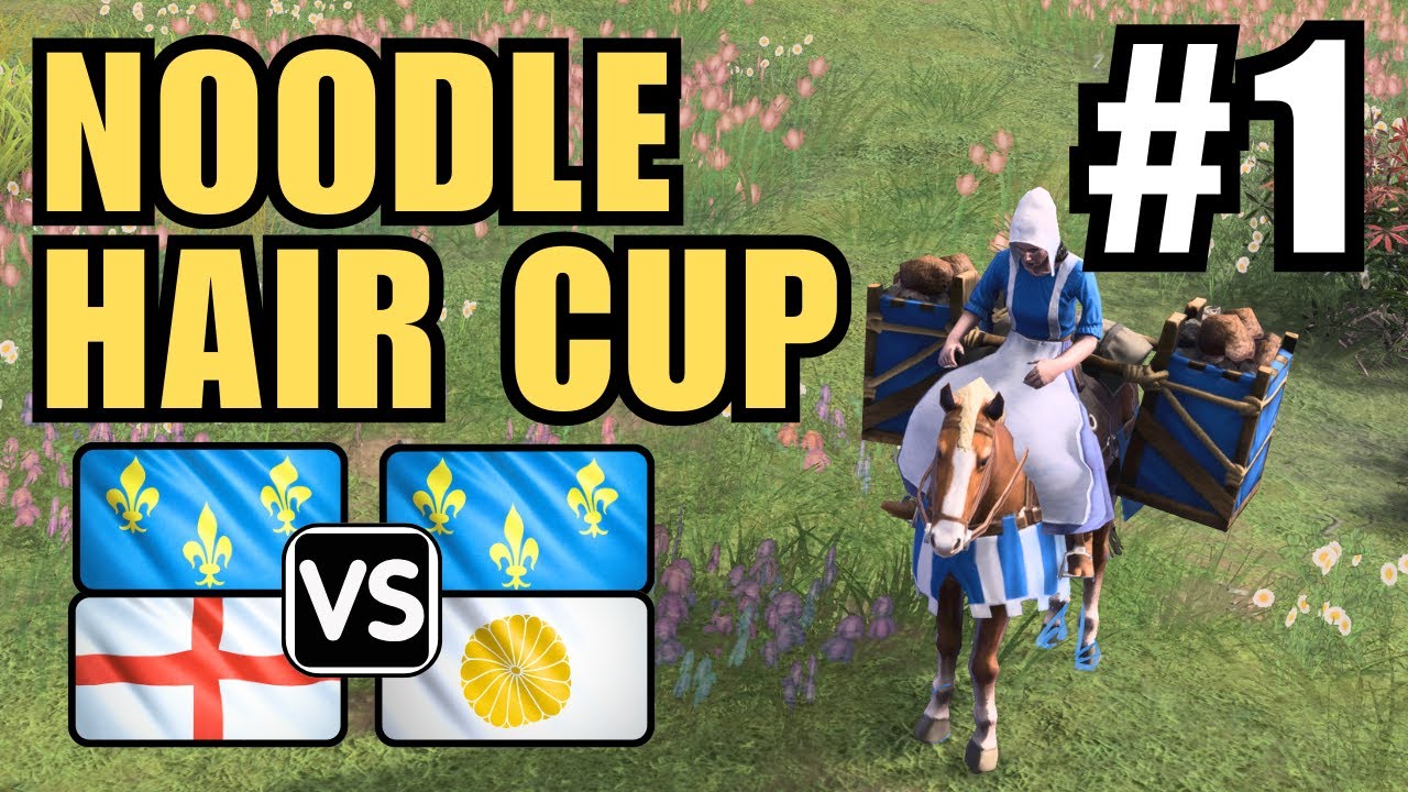 Aoe4 Team Tournament! Game 1 - Noodle Hair Cup