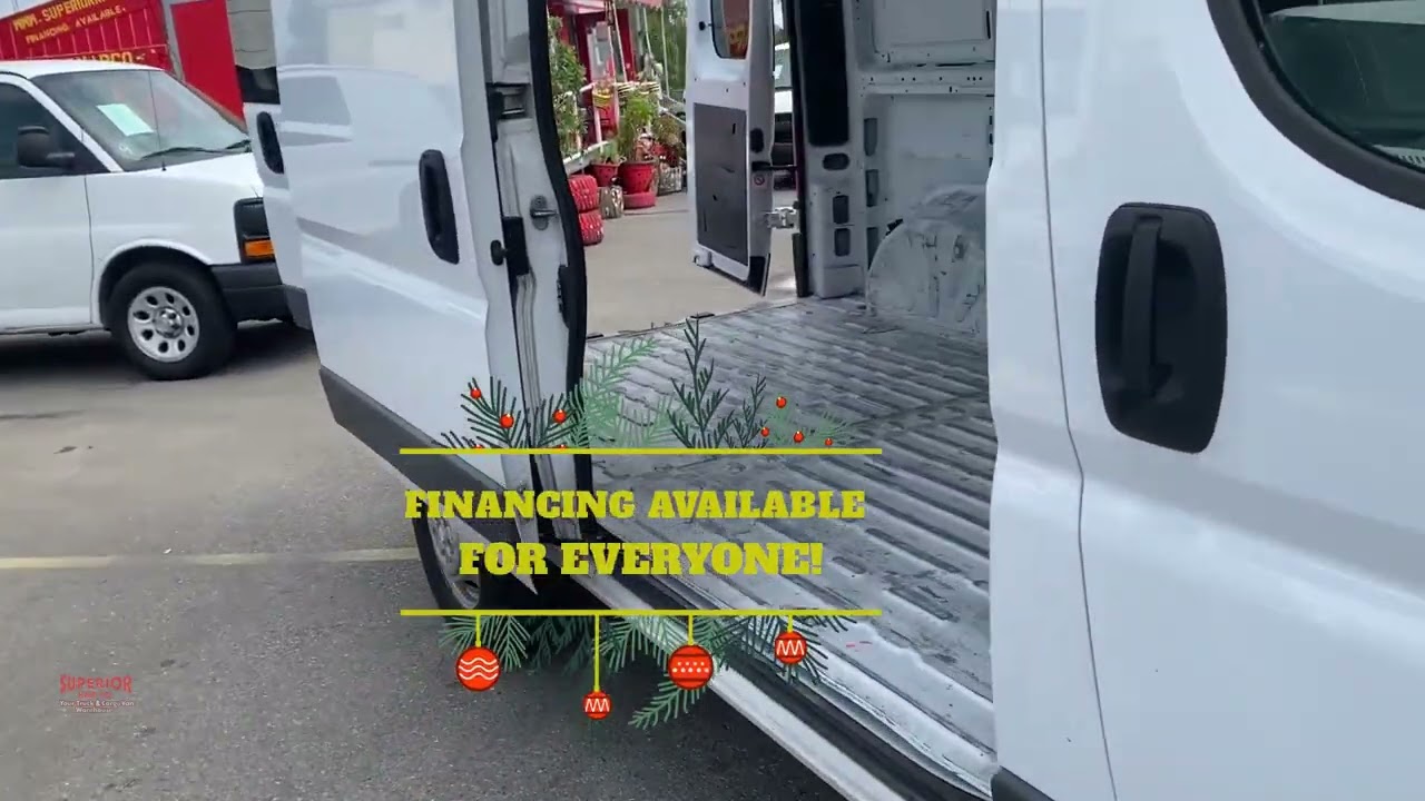 2016 Ram ProMaster Cargo Van 1500 136 WB 3-Door  STOCK#3353 CARGO VANS AND TRUCKS #superiorkarco