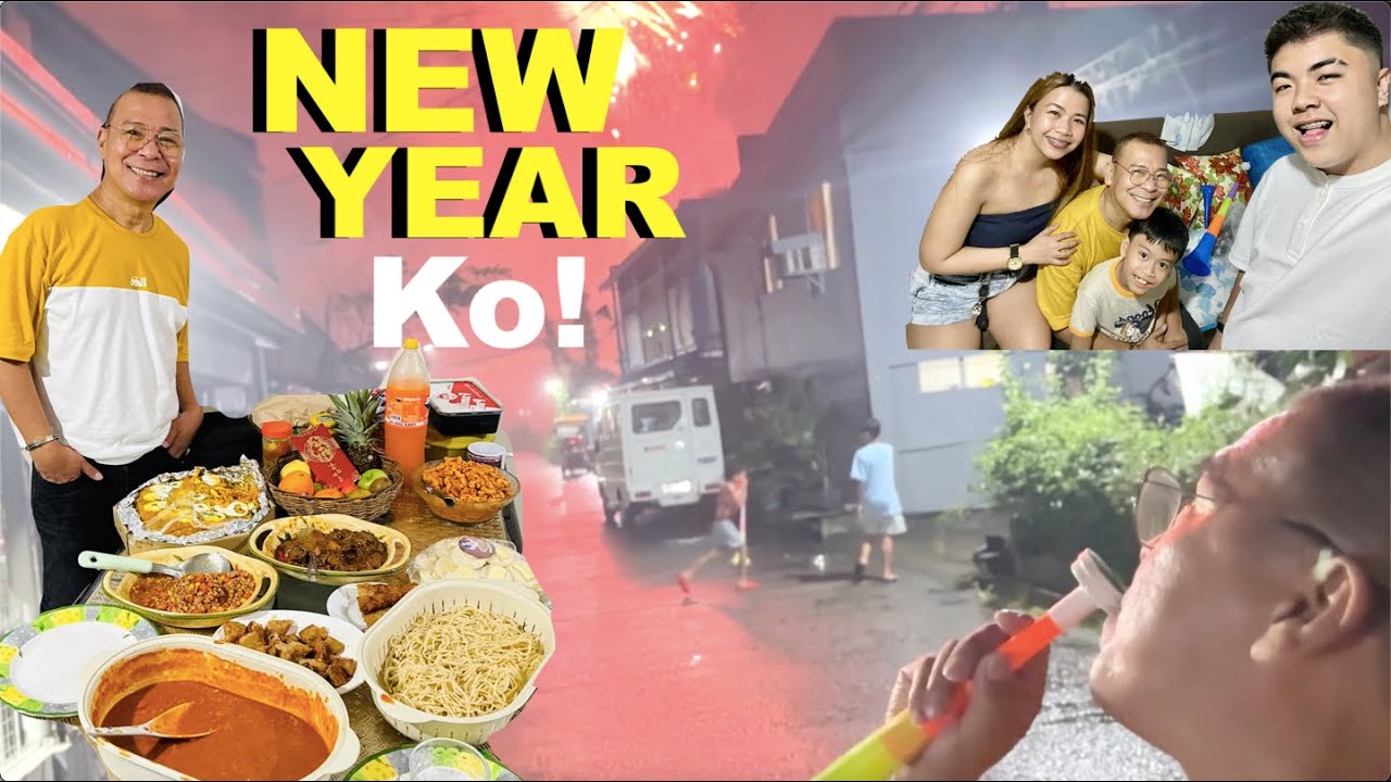 Ang NEW YEAR'S EVE sa AMIN! MASAYA, MAINGAY, PERO......MAY-AWAY!!😊🎄🎁 KERI pa. TALON tayo!