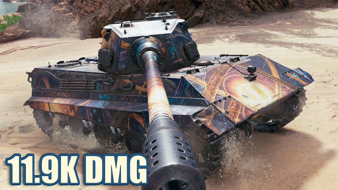 E 75 • Невероятный бой с огромным уроном )) World of Tanks