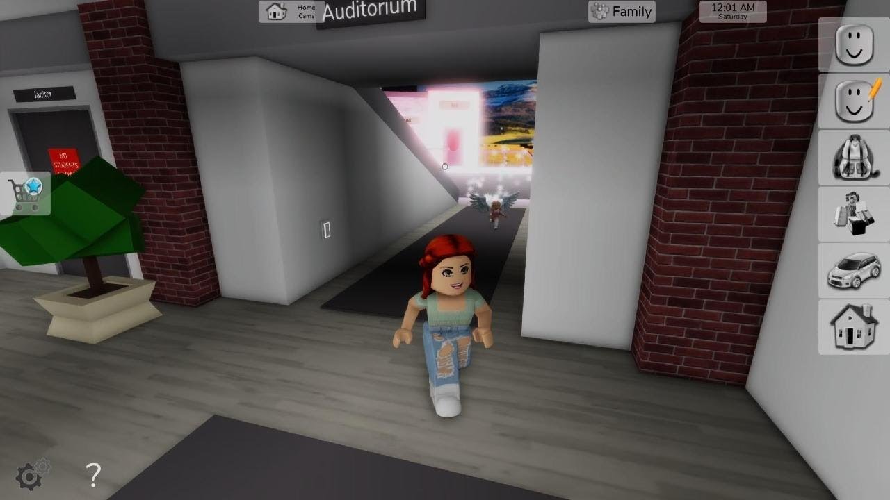 Roblox gymnastics then burger barn Brookhaven