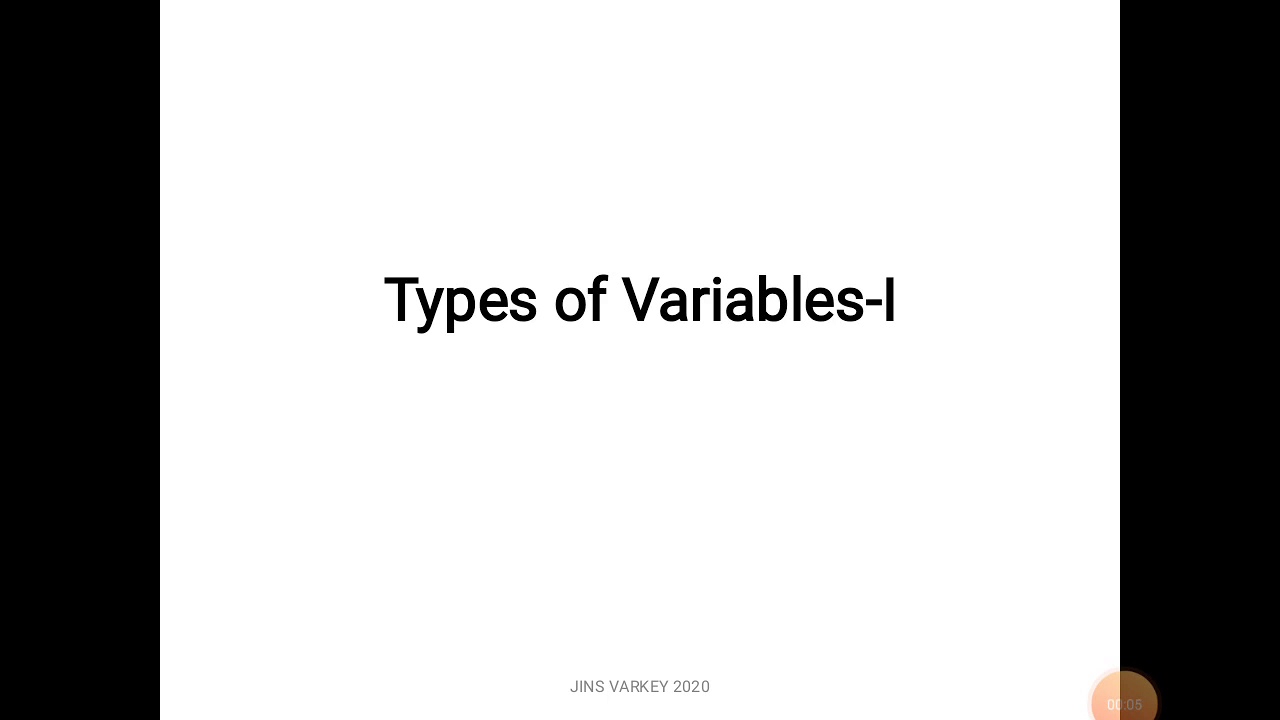 Exogenous and Endogenous Variables