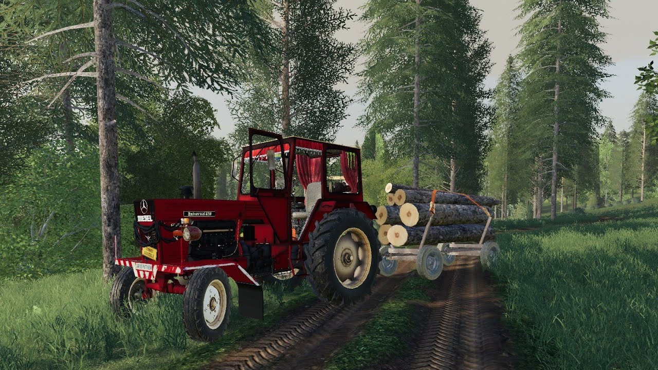 Fs19 RolePlay Ep 6 Am fost la padure cu UTB 650