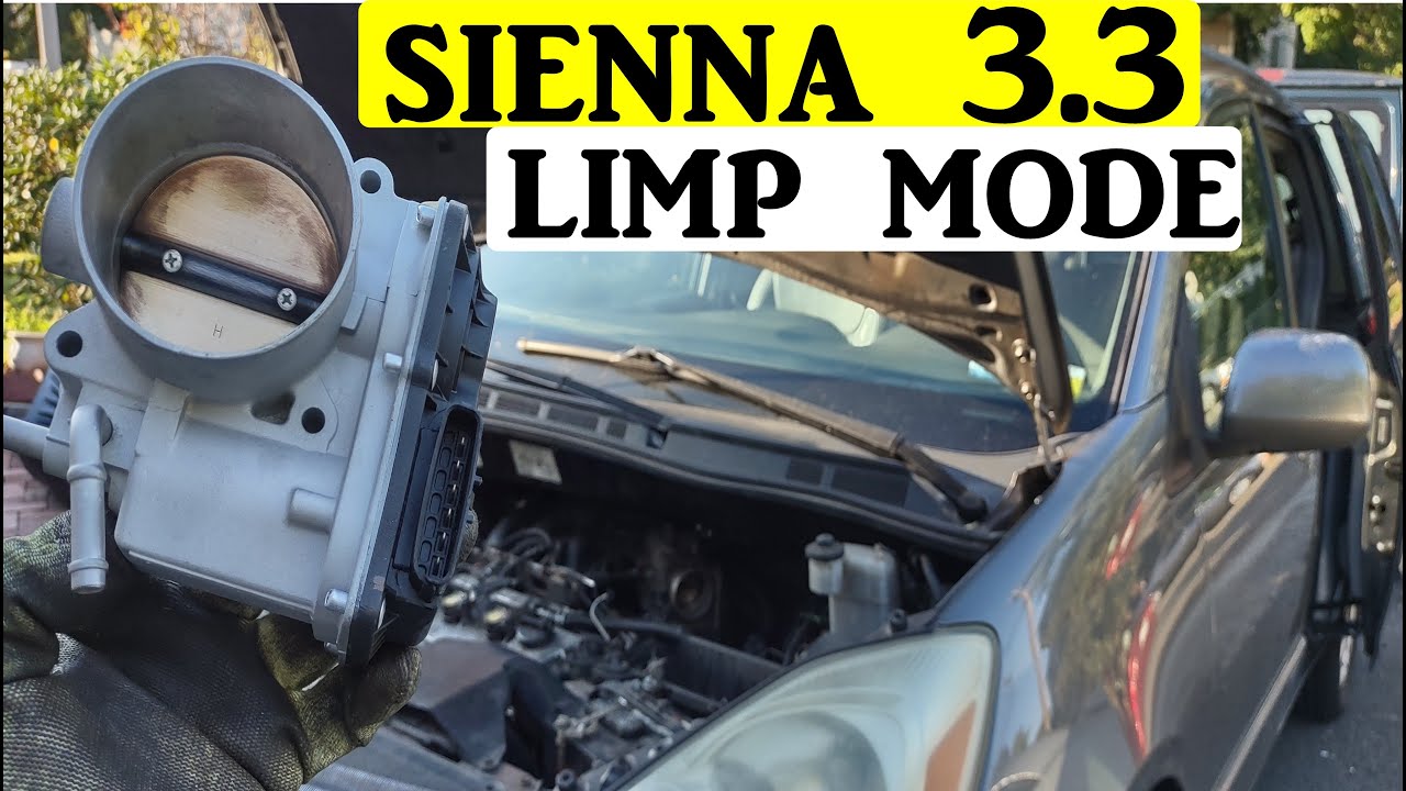 toyota sienna won't accelerate code p2111 limp mode