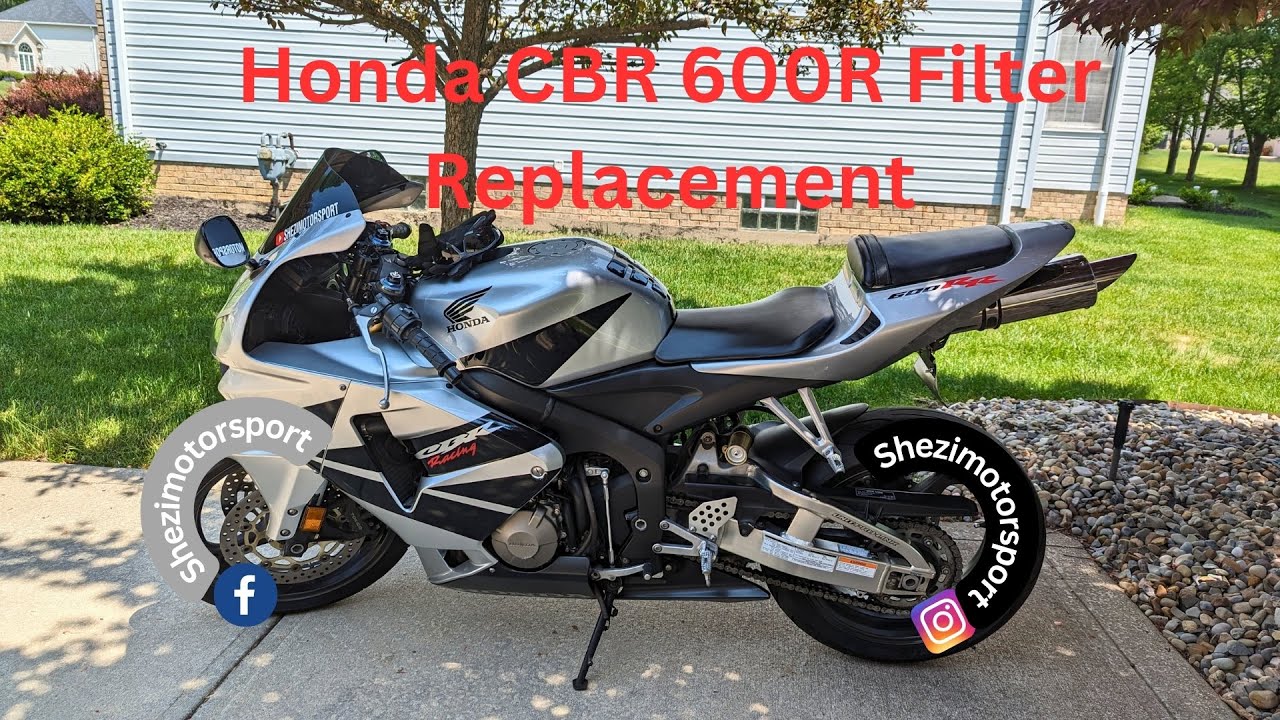Honda CBR600RR Air Filter Replacement