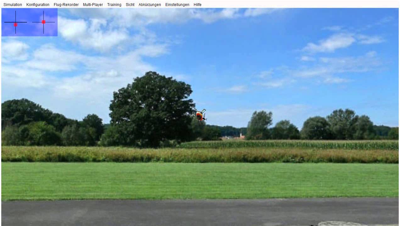 Lernvideo 3D Heli Fliegen, Teil4: einfache Flips