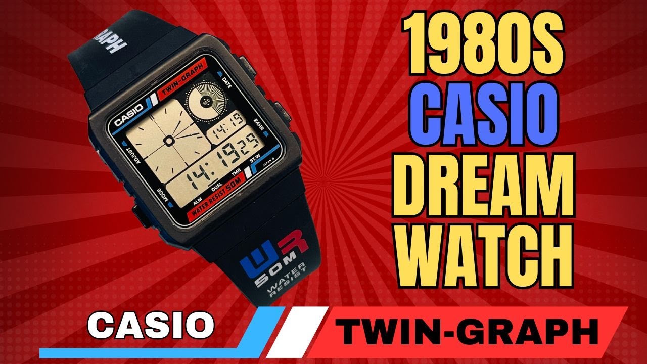 The Casio we all dreamed of as a kid the AE-20w