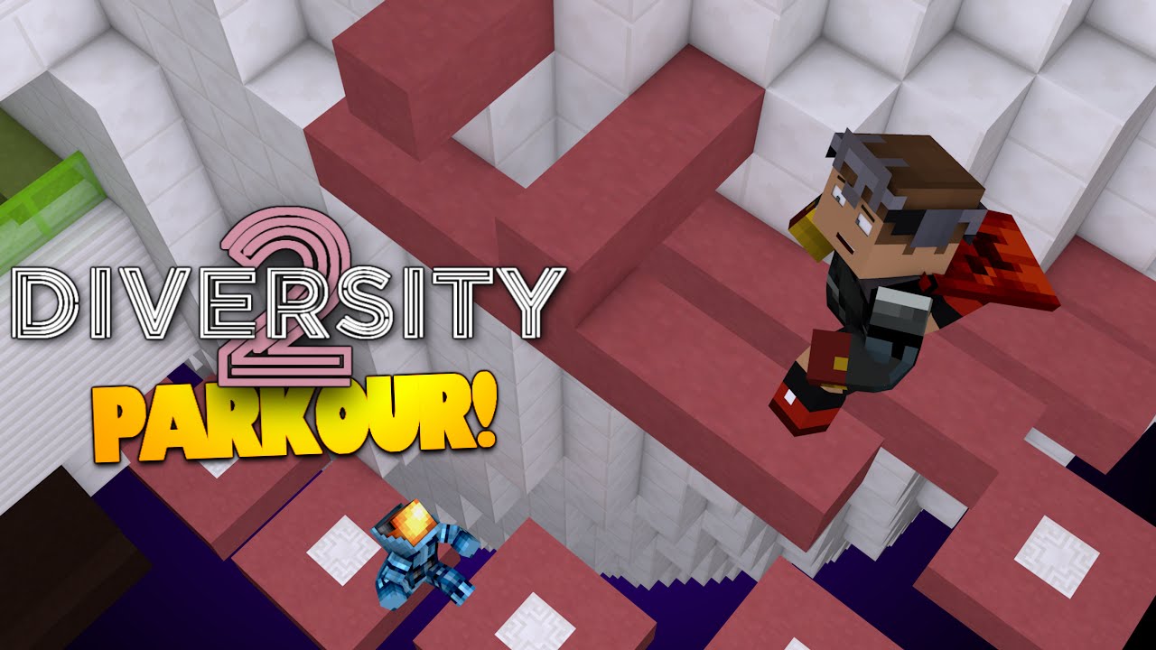 Minecraft 1.8 Parkour | The PUSS Path | Diversity 2 (Minecraft 1.8 Diversity 2 Map)