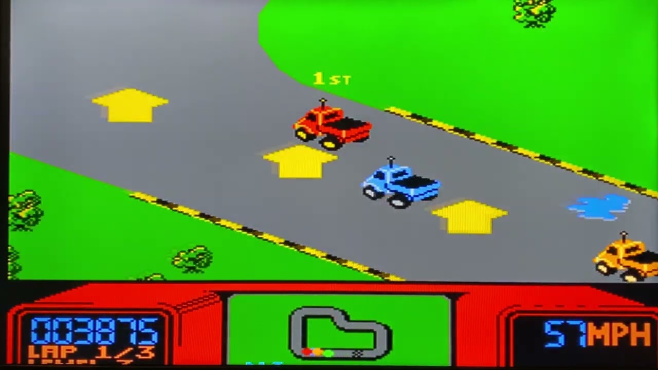 R. C. Pro Am for NES.  How was your steering????